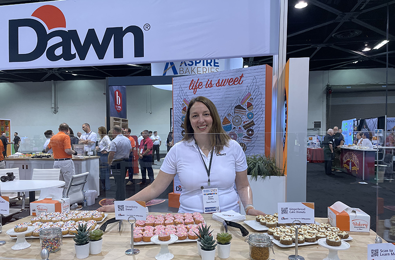 Sarah Hickey from Dawn Foods at IDDBA