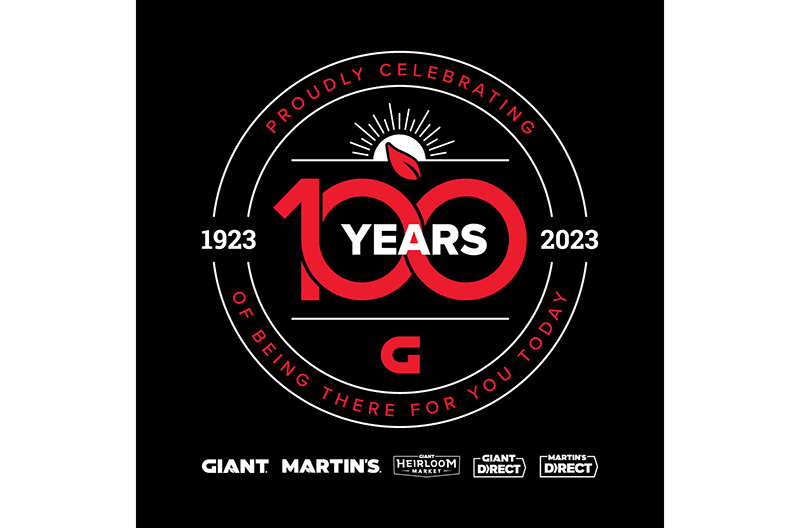 The Giant Co. 100th Anniversary Logo