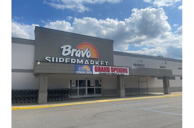 Bravo Supermarkets store front in Wilkes-Barre, Pennsylvania