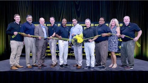 Dollar General holds grand opening for its distribution center in Blair, Nebraska.