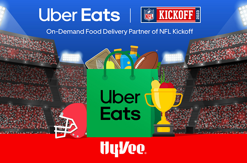 Uber Eats and Hy-Vee partnership