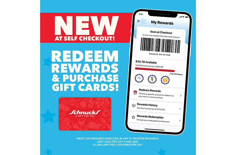 Schnucks Rewards self-checkout