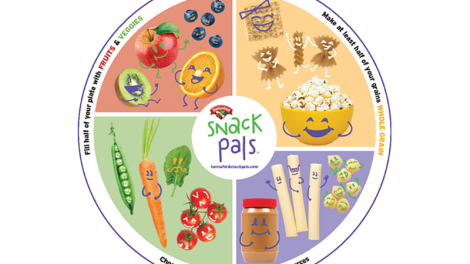 Hannaford's Snack Pals plates