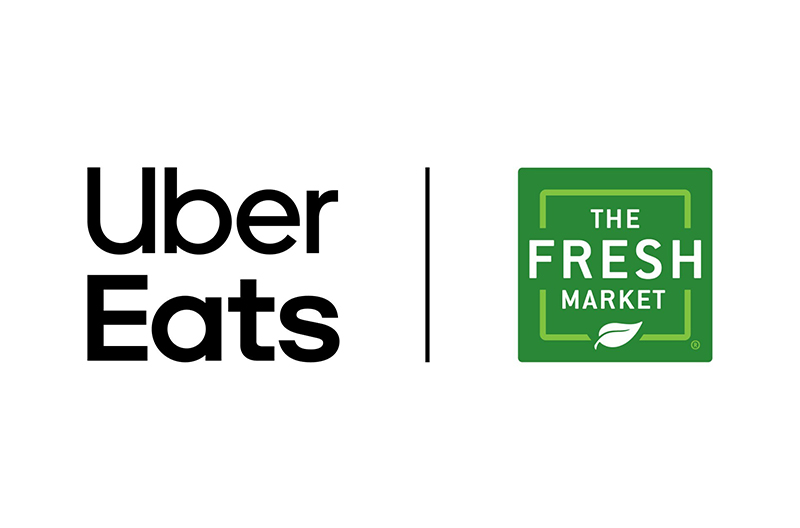 Uber Eats has partnered with The Fresh Market on grocery delivery