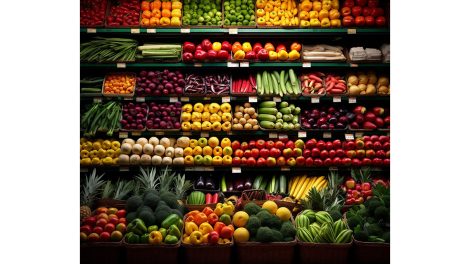 fresh fruits and vegetables