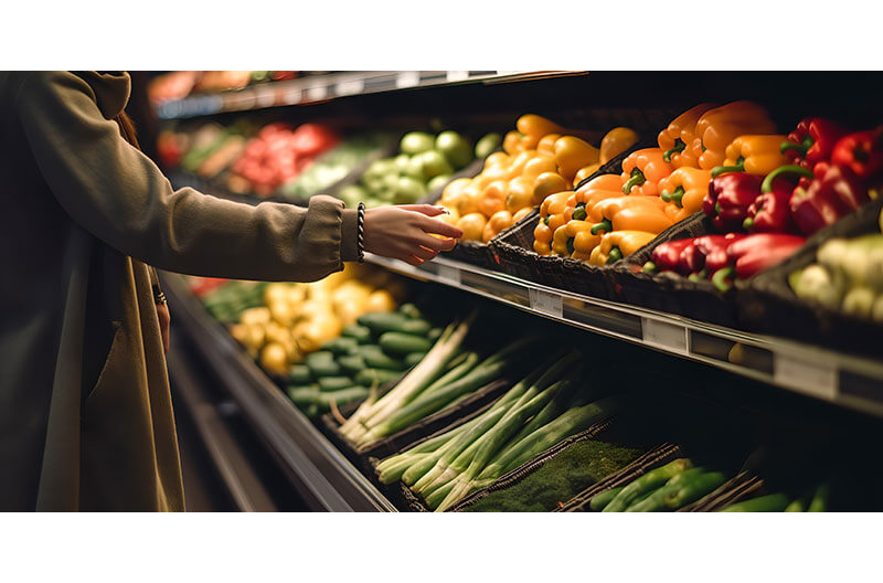 produce department shopper