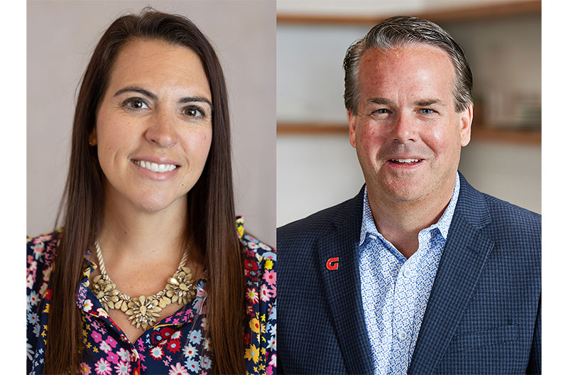 The Giant Co. has promoted Rebecca Lupfer and Dave Lessard