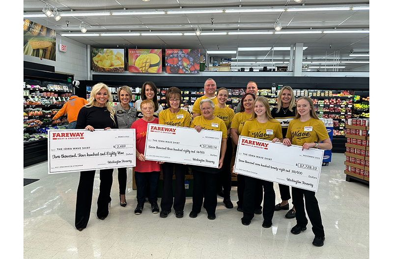 Fareway Iowa Wave Shirt campaign