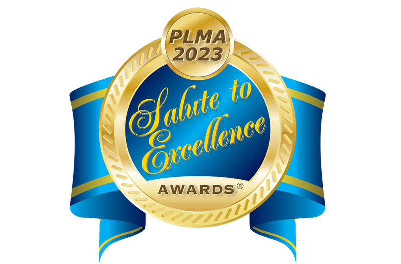 PLMA Salute to Excellence award logo