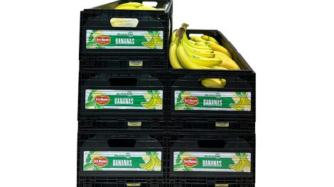 Fresh Del Monte banana crates