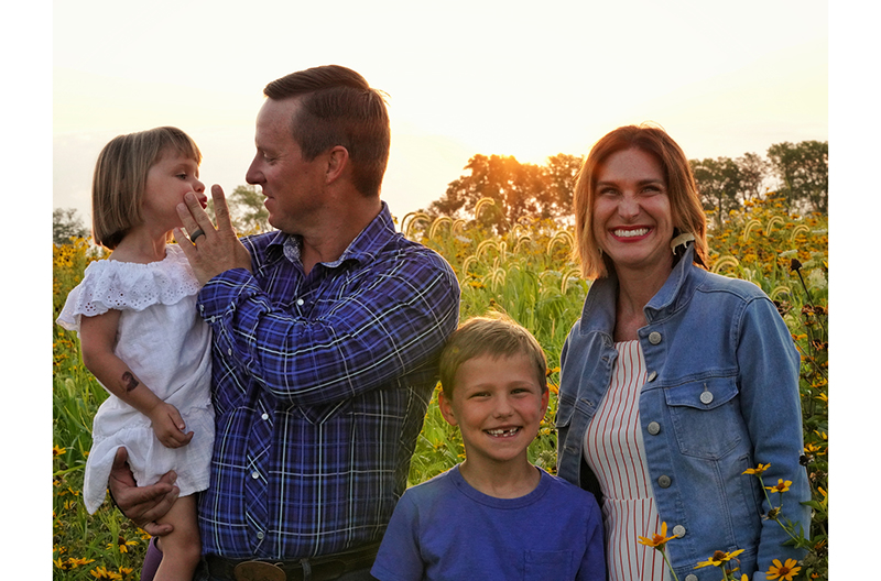 The Borrowman Family, owners of Pastvina Acres.