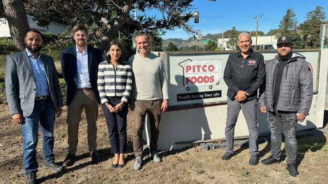 FTC Khan tours PITCO Foods' distribution warehouse