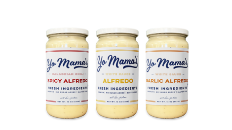 Yo Mama's Foods adds three new Alfredo sauces