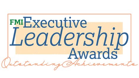 FMI Executive Leadership Awards logo