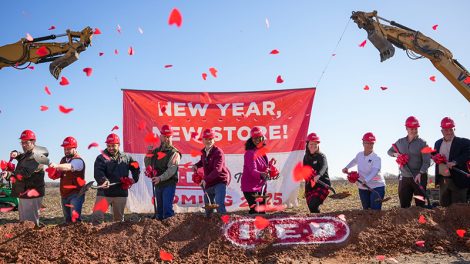 H-E-B Melissa groundbreaking