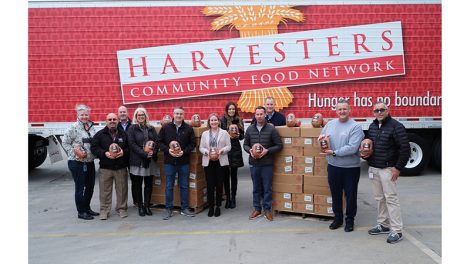 AWG and Hormel Foods donate hams to Harvesters Food Bank