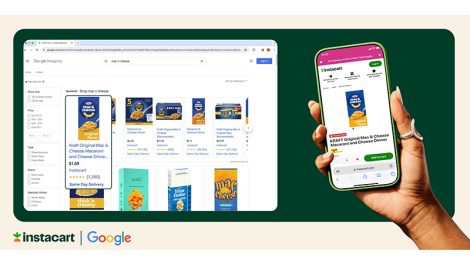 Instacart Google shopping ads