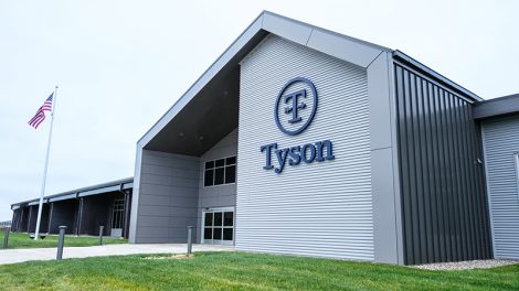 Tyson Foods bacon plant in Kentucky