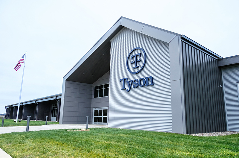 Tyson Foods bacon plant in Kentucky