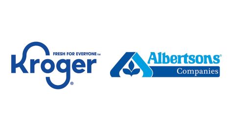 Kroger Albertsons logos