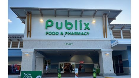 exterior of the Publix in Key Largo, Florida