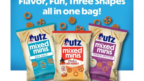 Utz Brands mixed mini pretzels advertising