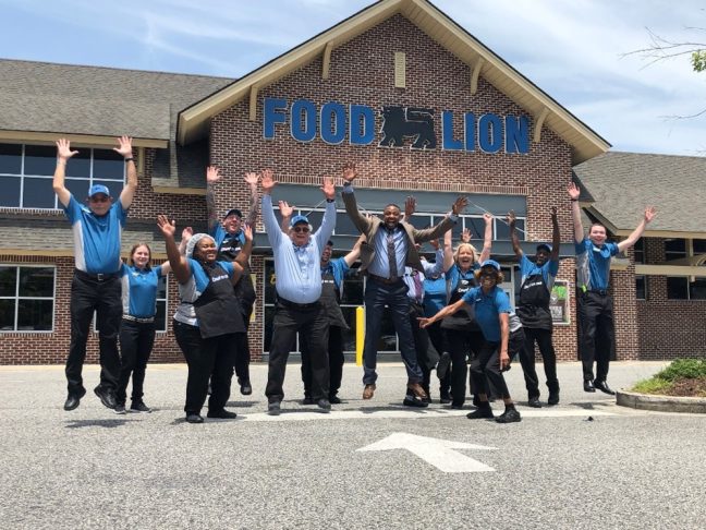 Food Lion supermarket employee day