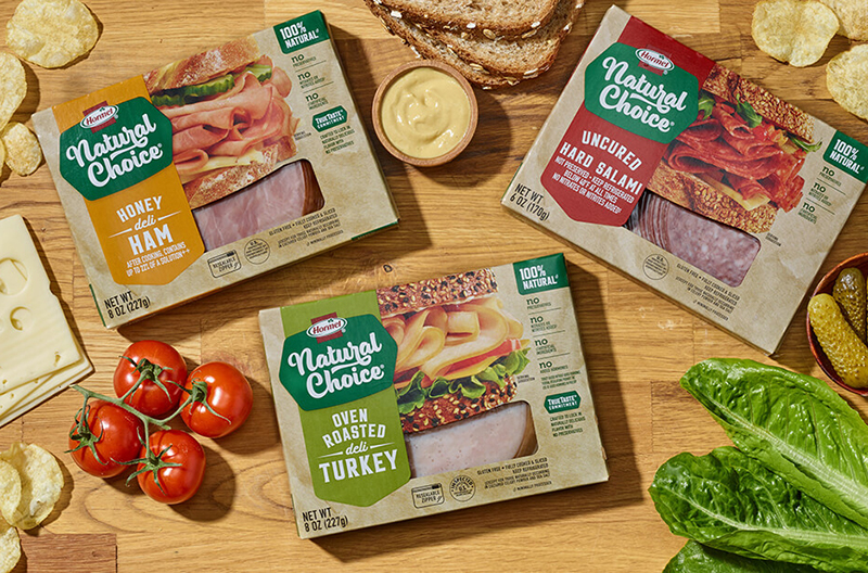 Hormel Natural Choice brand updated packaging