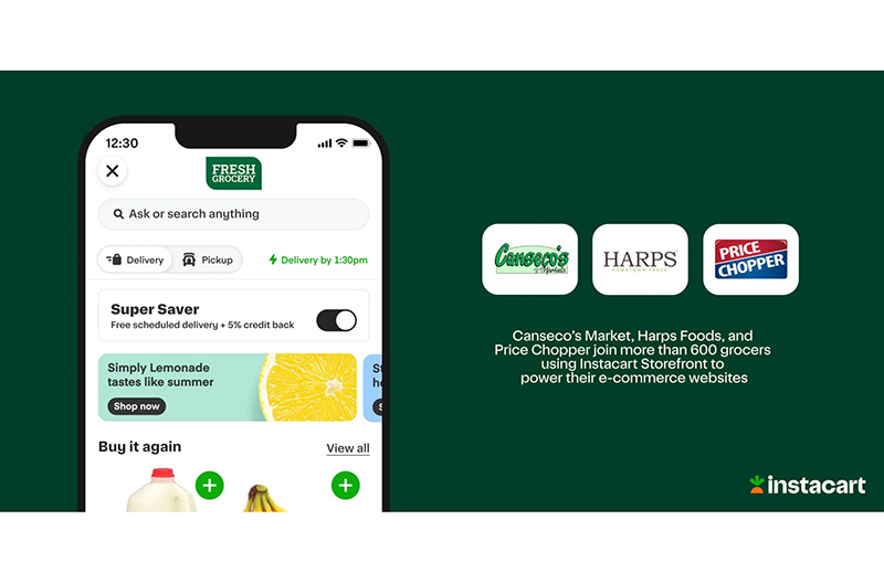 Instacart Storefronts regional grocers