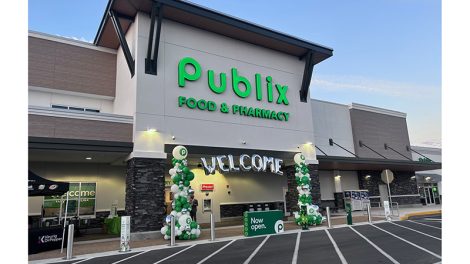 exterior of Publix store in Parrish, Florida