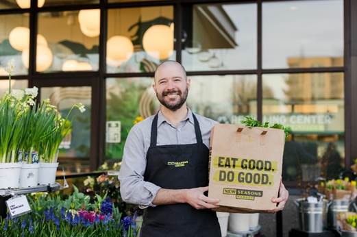 headshot of Joe McCarthy, store manager of New Seasons Market Milwaukie Marketplace