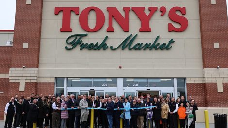 The grand opening for Tony's Fresh Market in Schaumburg, Illinois, which opened in 2023.