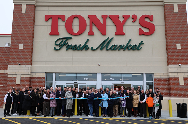 The grand opening for Tony's Fresh Market in Schaumburg, Illinois, which opened in 2023.