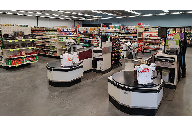 Interior of Centennial Market Cooperative