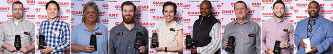 Employees honored at The Giant Company annual meeting