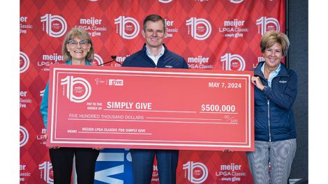 Meijer LPGA anniversary donation