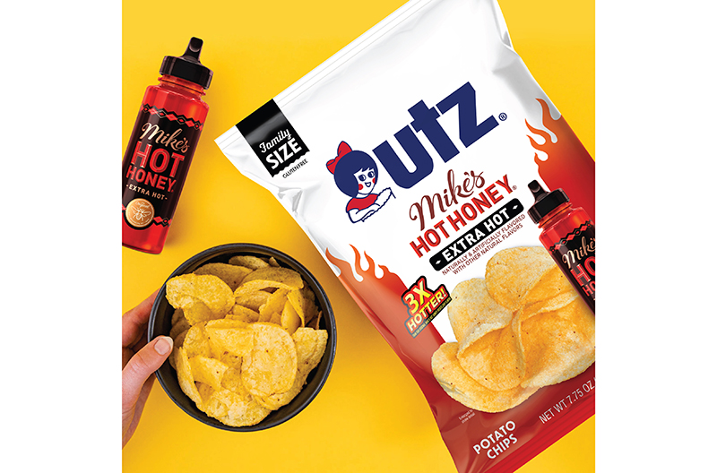 Utz Mike's Hot Honey Extra Hot potato chips