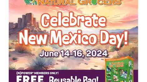 Graphic of Natural Grocers New Mexico Day event