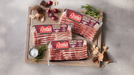 Seaboard Foods brand Daily's bacon packages