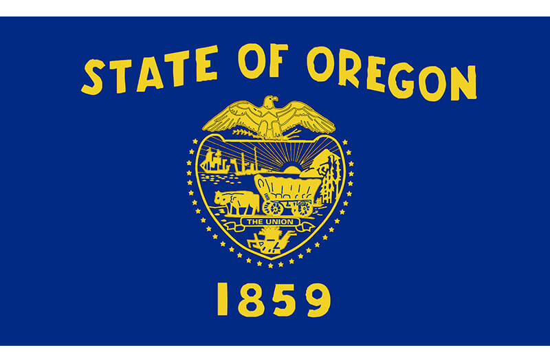 image of Oregon state flag