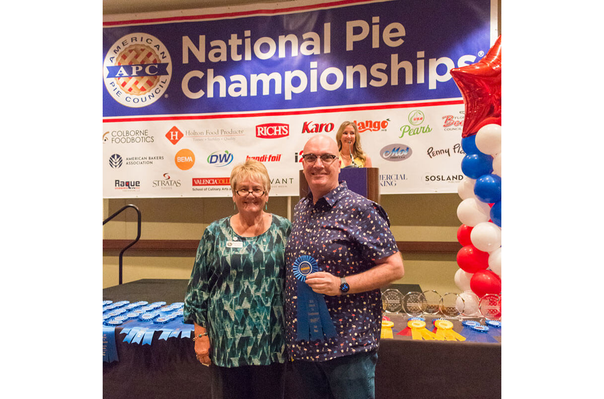 photo of David Eaheart of Seaboard Foods at National Pie Championships