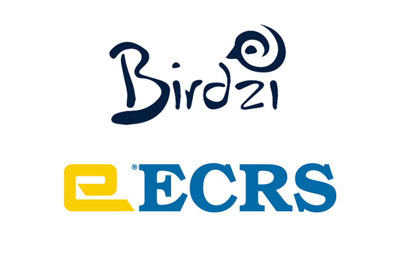 the combined logos of Birdzi and ECRS