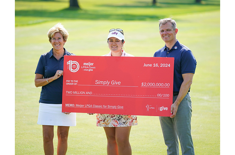 Lilia Vu wins 10th Meijer LPGA Classic for Simply Give.