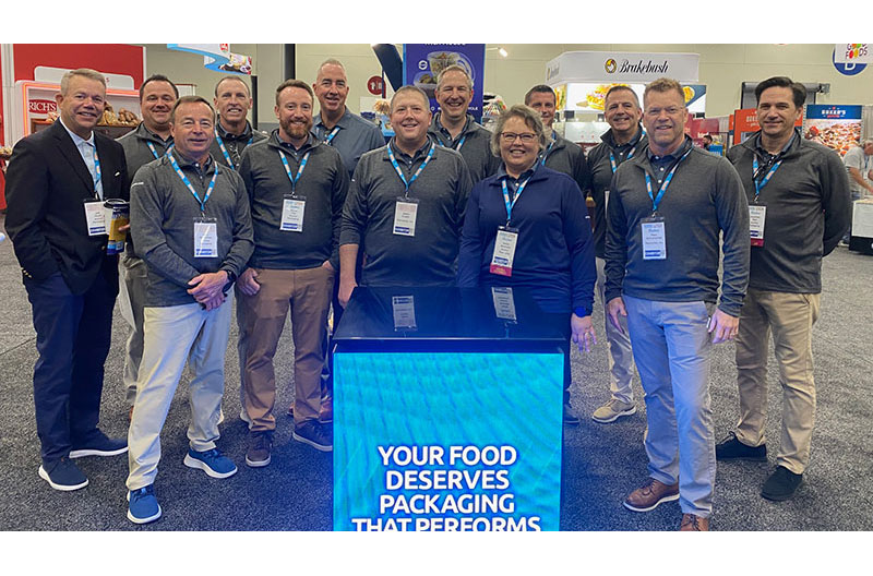 image of the Anchor Packaging team at IDDBA Show