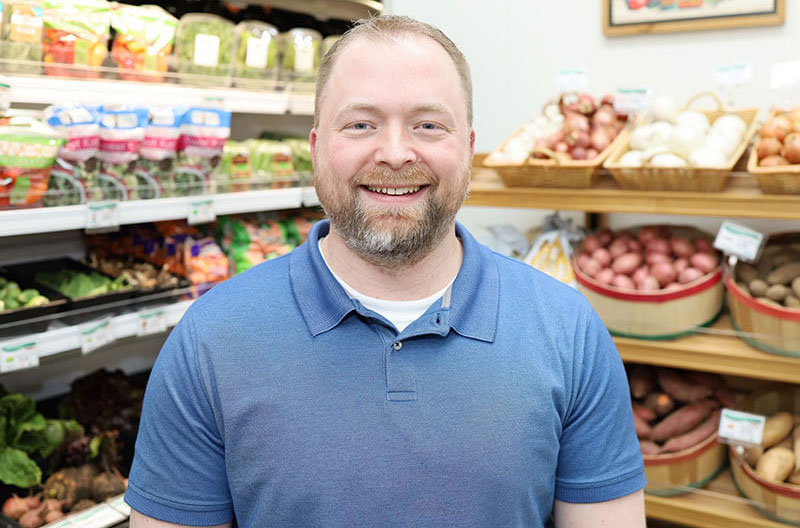 Image of Harvest Health Foods VP of Purchasing Bill Reiffer