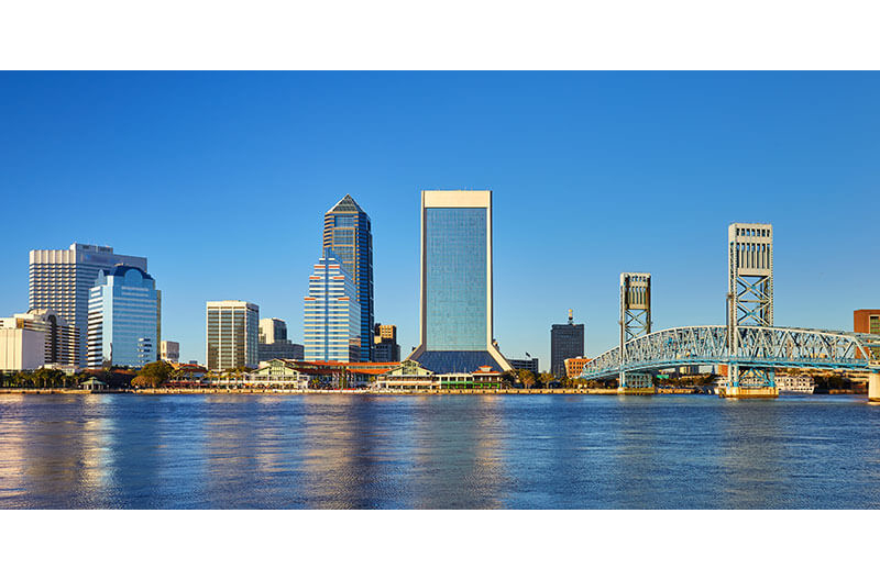 image of city of Jacksonville, Florida skyline