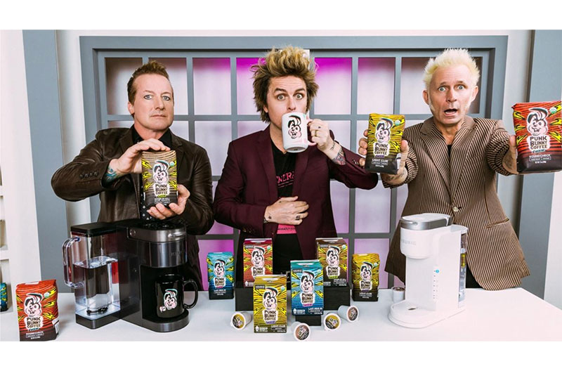 Green Day introduces Punk Bunny Coffee