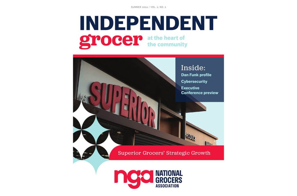 image of NGA Independent Grocer magazine cover