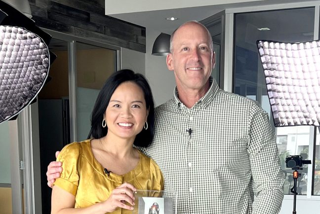 Tina Lee, CEO of T&T Supermarkets and Jeff Kreshek, Western Region President of Federal Realty