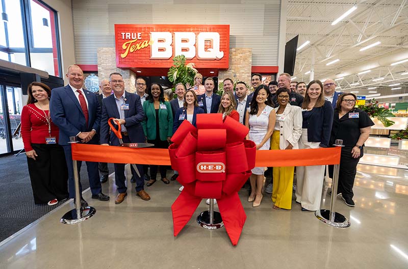 Frisco H-E-B ribbon cutting